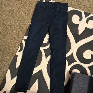 Hudson Barbara Super Skinny Dark Wash Size 27